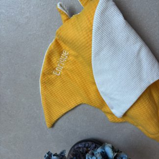 Peluche mantarraya bordado