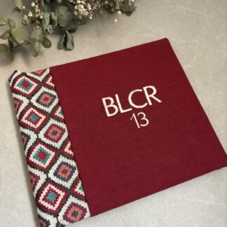 Libro de firmas rojo